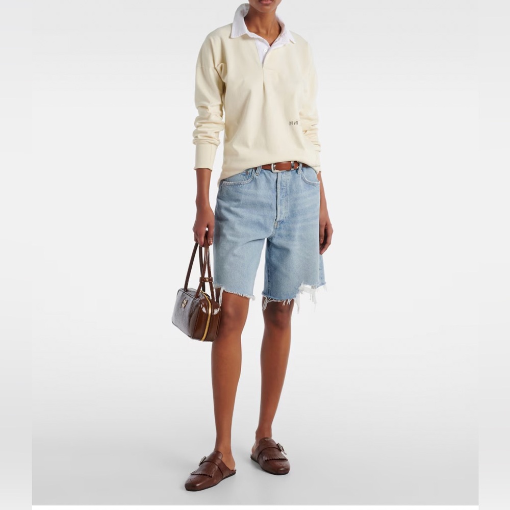 AGOLDE Indra denim shorts